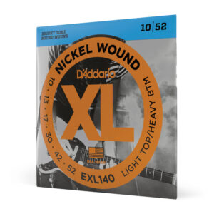 Encordoamento Para Guitarra 10-52 D’Addario XL Nickel EXL140