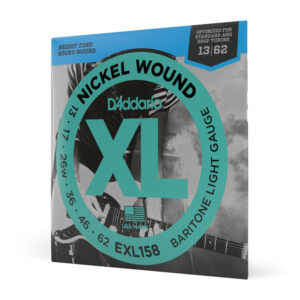 Encordoamento Para Guitarra 13-62 D’Addario XL Nickel EXL158