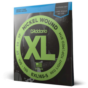 Encordoamento Baixo 45-13 D’Addario XL Nickel EXL165-5