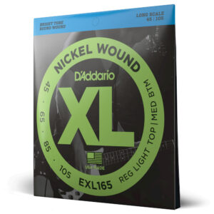 Encordoamento Baixo 4C 45-105 D’Addario XL Nickel EXL165