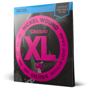 Encordoamento Baixo 45-130 D'Addario XL Nickel EXL170-5
