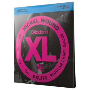 Encordoamento Baixo 4C 45-100 D’Addario XL Nickel EXL170