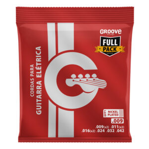 Encordoamento para Guitarra Groove Full Pack Calibre 0.009 GFP1