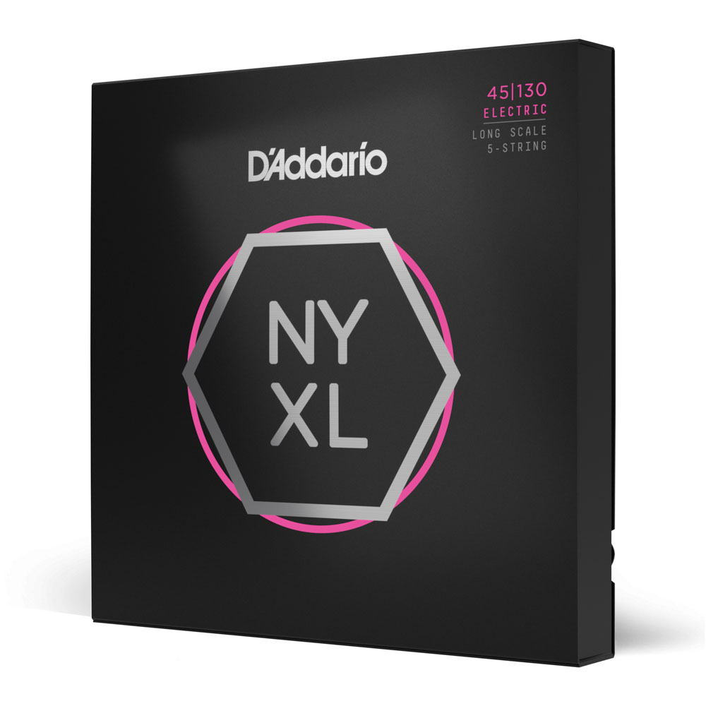 Encordoamento Para Baixo 5 Cordas 45-130 D’Addario NYXL45130