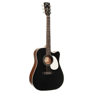 Violao Cort Eletro Acustico Aço MR 500 F CED BKS Preto