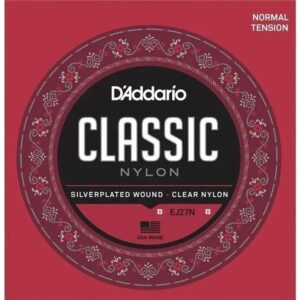 Encordoamento Violão Nylon D'Addario Classic Stud Nor EJ27N