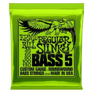 Encordoamento 045-130 Baixo 5 Cordas Regular Slinky P02836 Ernie Ball