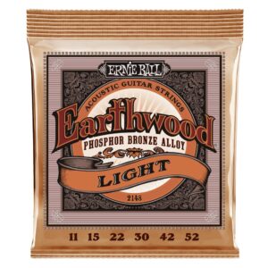 Encordoamento Ernie Ball Earthwood P02148 para Violão Aço