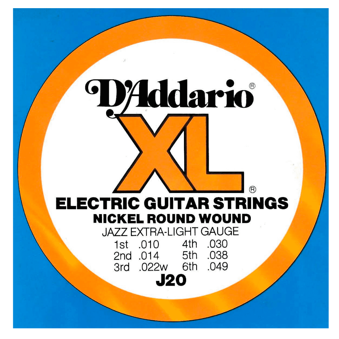 Encordoamento 010 Guitarra 7C EXL-110-7 - D'Addario