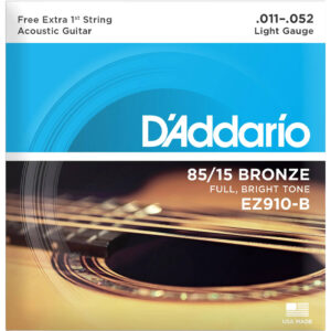 Encordoamento Violão Aço 11-52 PL011 D'Addario EZ910