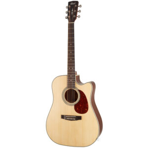 Violão Cort MR 600F Aço Folk Cutway Fishman Natural Fosco