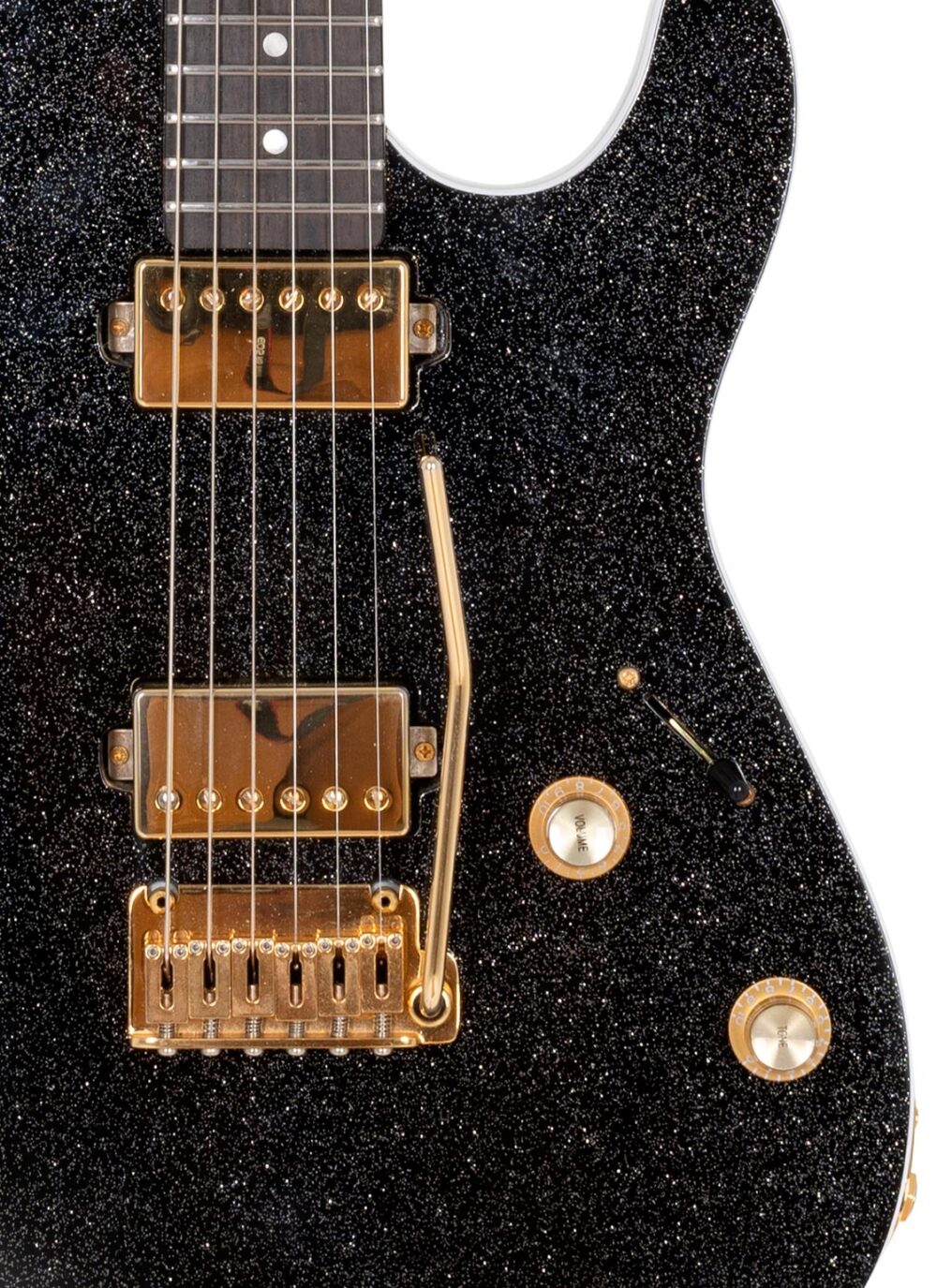 Guitarra Tagima Grace 70.7 Cacau Santos Signature Black Sparkle - Imagem 5