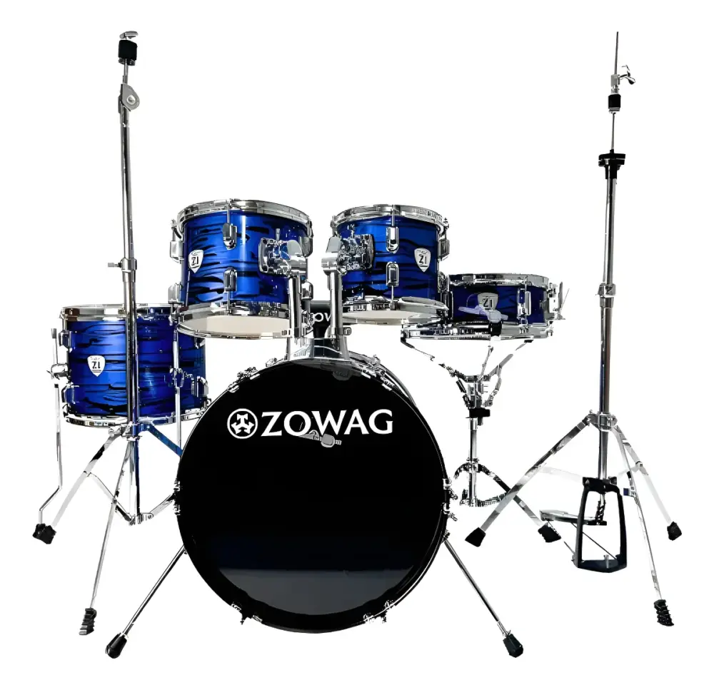 Bateria Zowag Junior Z1 Compacta 16" Com Ferragens (Sem Pratos)