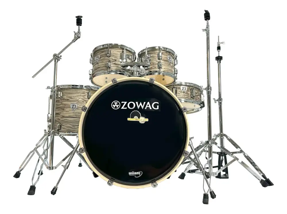 Bateria Zowag Fusion Z3 20" Com Ferragens (Sem Pratos)
