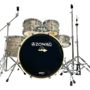 Bateria Zowag Fusion Z3 20" Com Ferragens (Sem Pratos)