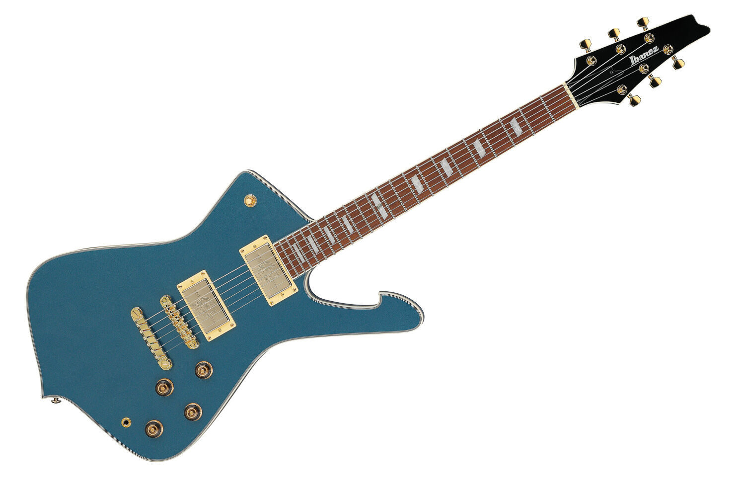Guitarra Iceman Antique Blue Metallic Ibanez IC420-ABM