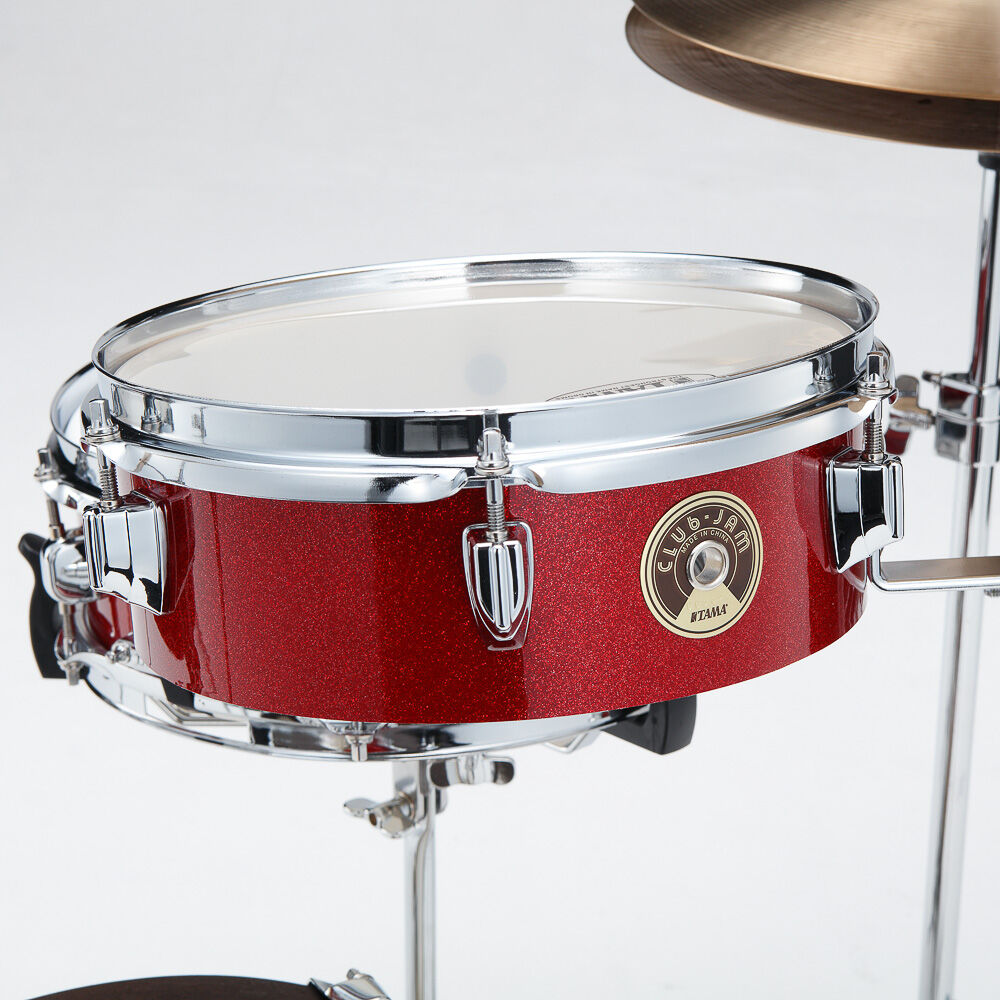 Bateria Shell Pack (4 Tambores) Vermelha Burnt Red Mist Tama Club-Jam Pancake LJK48P-BRM - Imagem 4