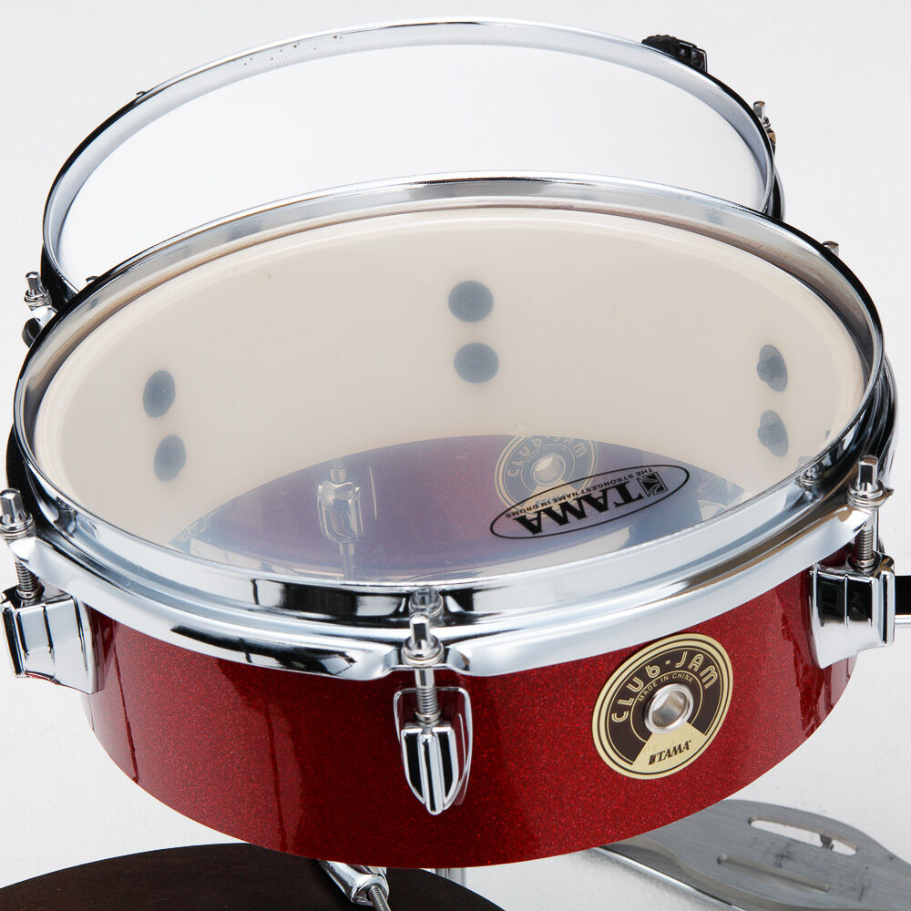 Bateria Shell Pack (4 Tambores) Vermelha Burnt Red Mist Tama Club-Jam Pancake LJK48P-BRM - Imagem 5