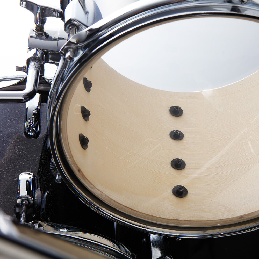 Bateria 5 Tambores, Com Banco, Ferragens E Pratos (Preta Sparkle) Tama Stagestar ST52H5C-BNS - Imagem 5