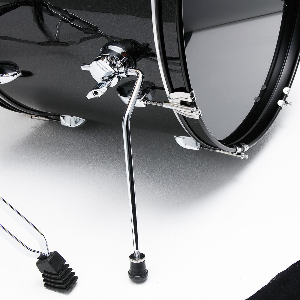 Bateria 5 Tambores, Com Banco, Ferragens E Pratos (Preta Sparkle) Tama Stagestar ST52H5C-BNS - Imagem 6