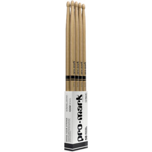 Baqueta 5B Pt Madeira 4 Pares ProMark Ameri Hickory TX5BW-4P