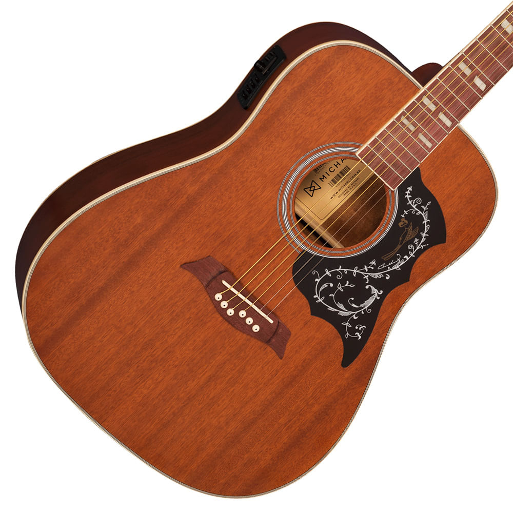 Kit Violão Michael Folk VM925DT MH Capa/Suporte/Acessórios - Imagem 2
