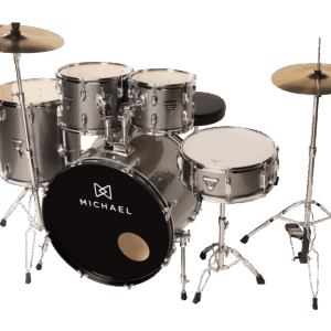 Bateria Acústica Michael 22" Trinity DMT222 GY DARK GRAY