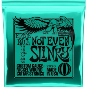 Encordoamento Ernie Ball Not Even Slinky Guitarra 012-056