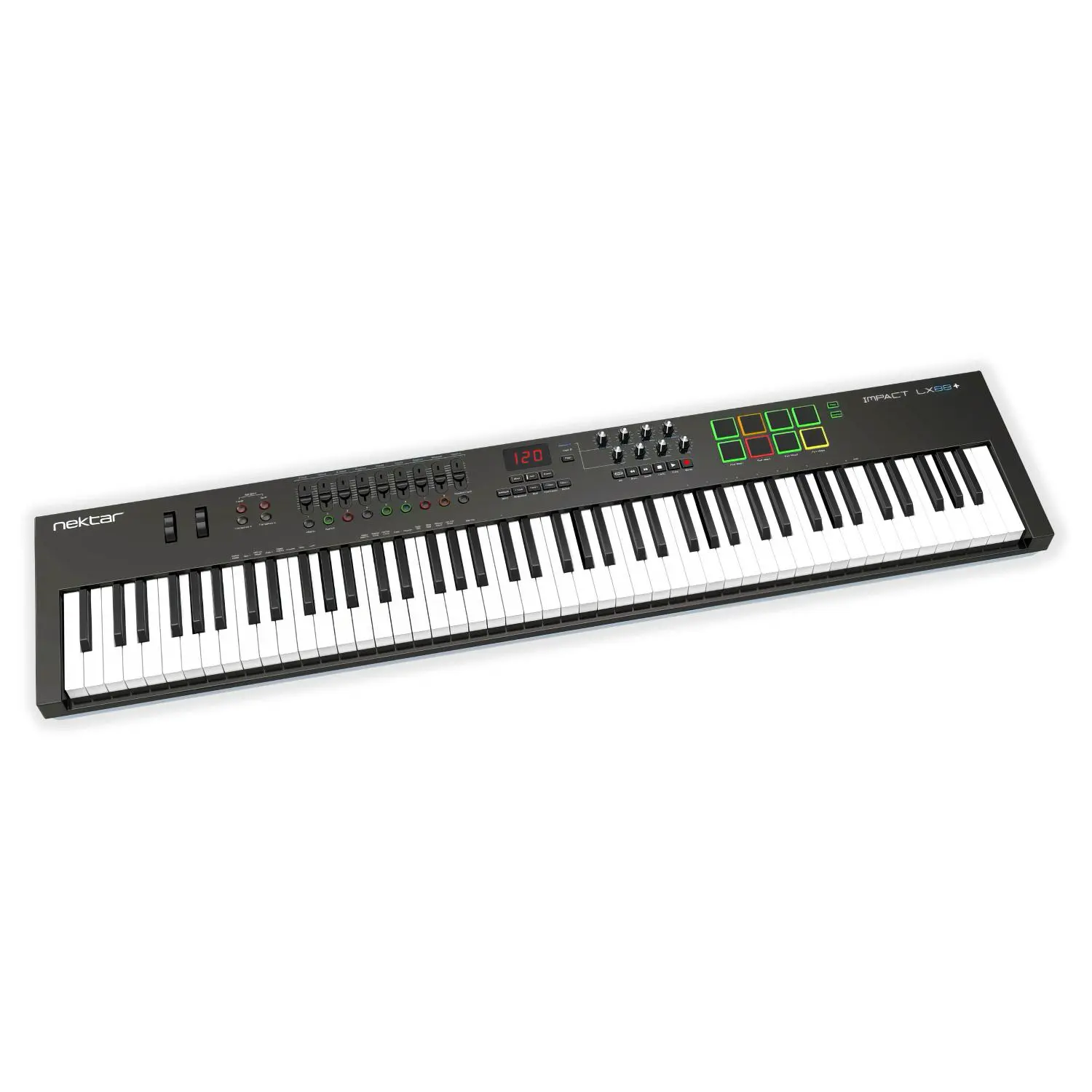 Teclado Controlador Nektar Impact LX88+ MIDI/USB - Imagem 2