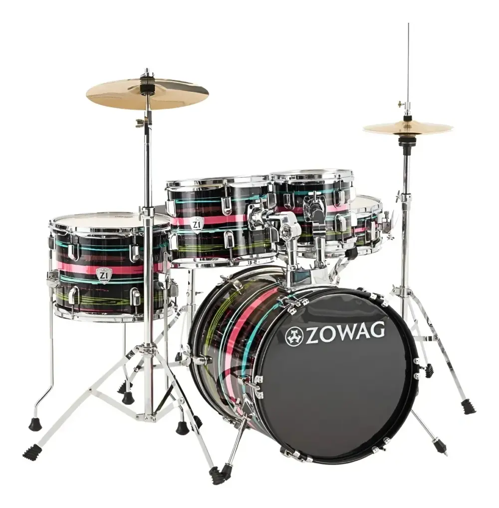 Bateria Zowag Junior Z1 Compacta 16" Com Ferragens (Sem Pratos) - Imagem 3