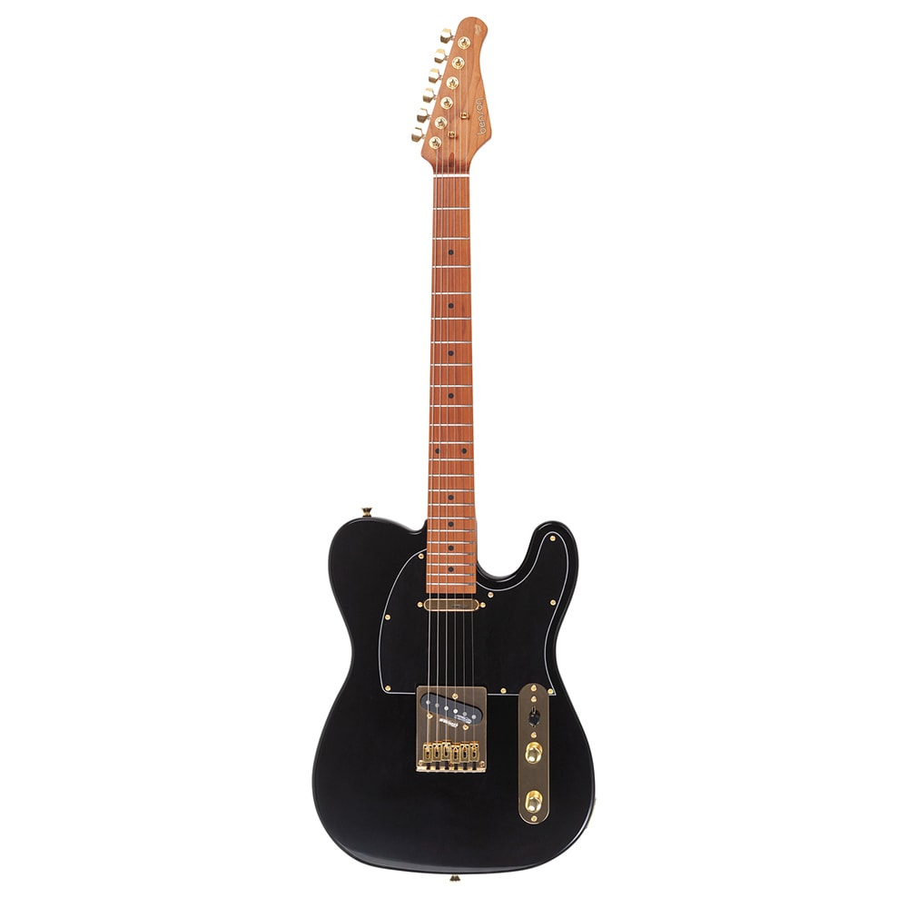 Guitarra Benson Tele Hardy 904 Black Gold C/ Bag Deluxe - Imagem 2