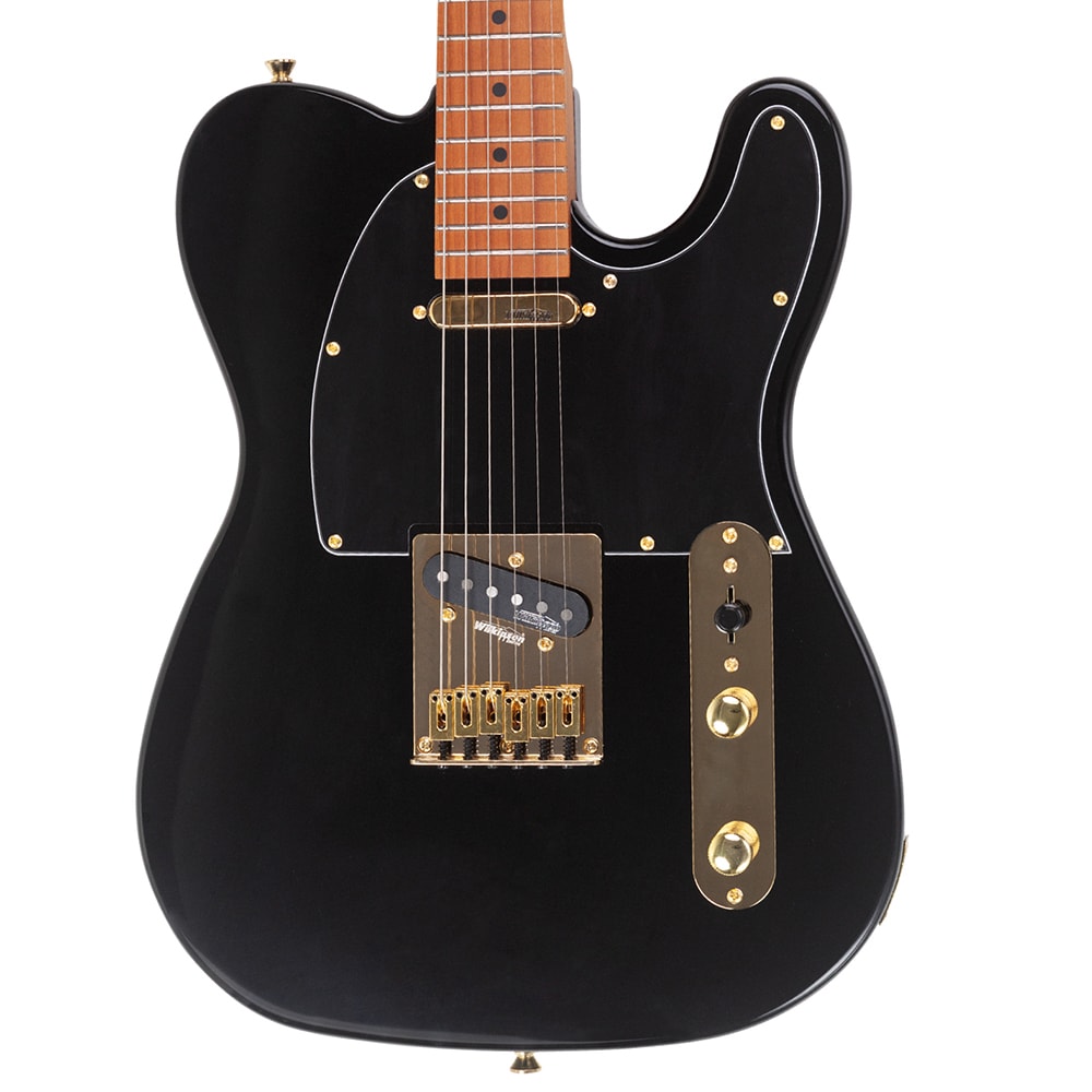 Guitarra Benson Tele Hardy 904 Black Gold C/ Bag Deluxe - Imagem 3