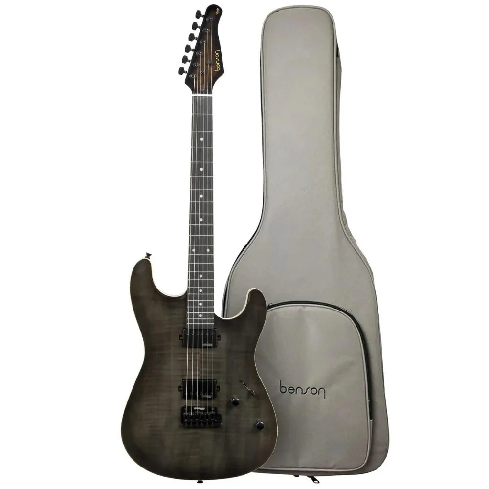 Guitarra Benson Hardy Modern Charcoal Burst C/ Bag Deluxe