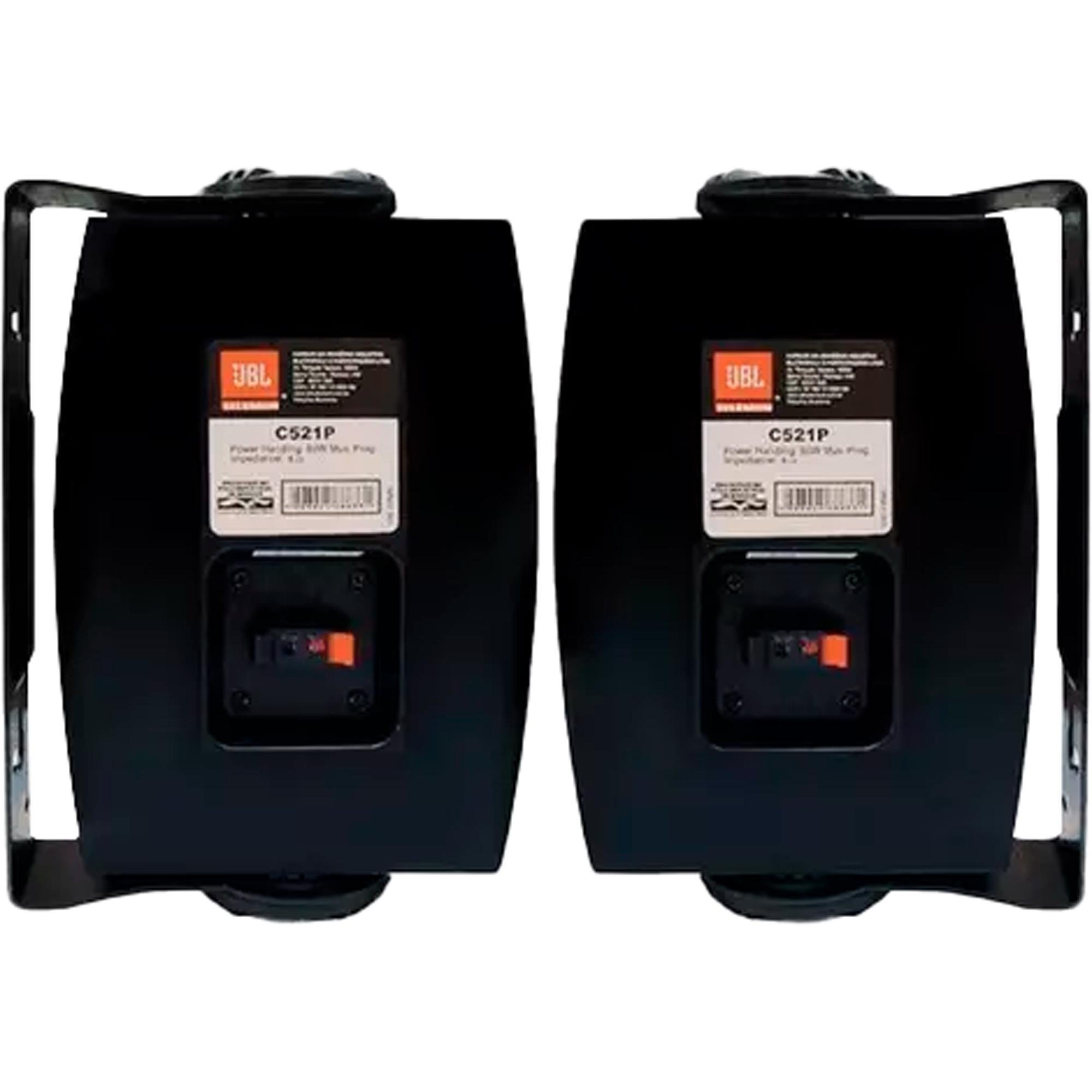 Par Caixa Acústica Som Ambiente 40W C521P Preta JBL - PAR / 2 - Imagem 3