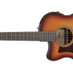 Violão Canhoto Aço Eletroacústico Ibanez AAM50LCE-OLB