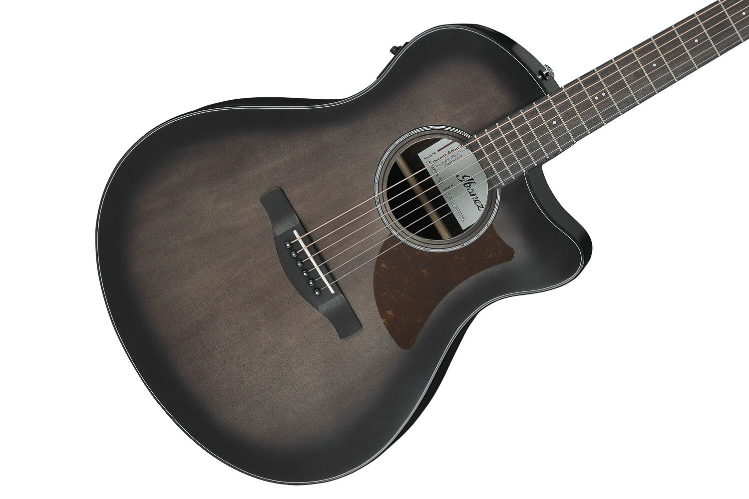 Violão Aço Eletroacústico Charcoal Burst Ibanez AAM70CE-TBN - Imagem 7