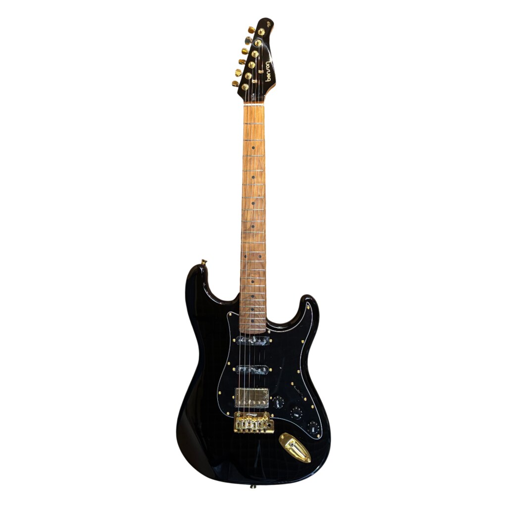 Guitarra Benson Hardy S 902 Black Gold C/ Bag Deluxe