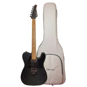 Guitarra Benson Tele Hardy 906 Black Satin C/ Bag Deluxe