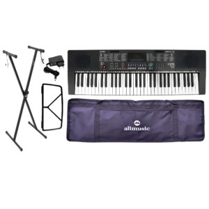 Kit Teclado Spring TC-161 + Capa + Suporte + Acessórios