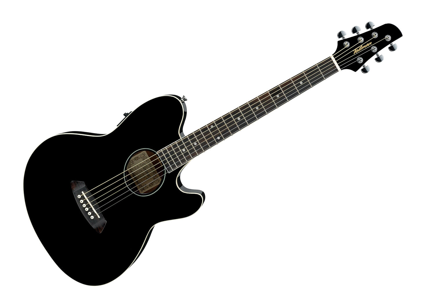 Violão Aço Eletroacústico Black Ibanez Talman TCY10E-BK - Imagem 2