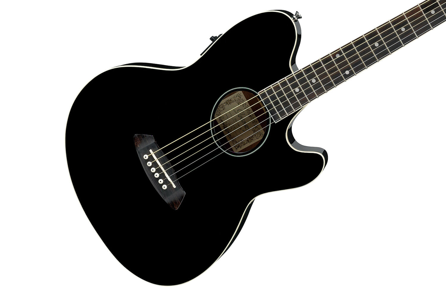 Violão Aço Eletroacústico Black Ibanez Talman TCY10E-BK - Imagem 4