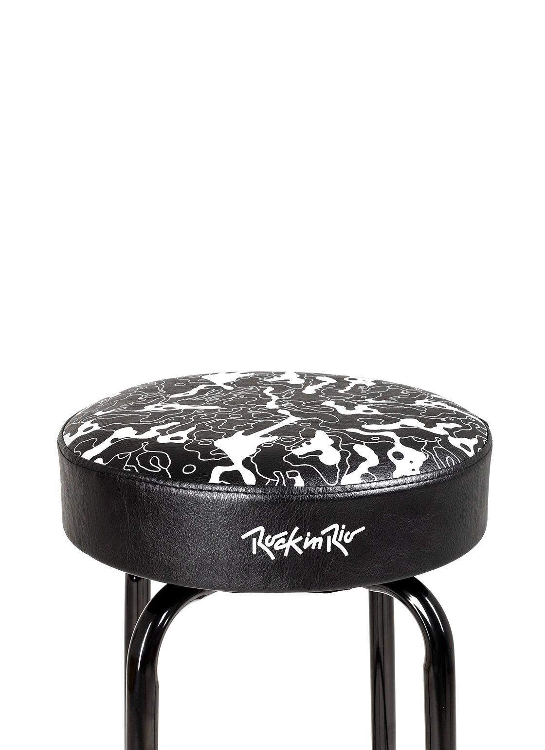 Banco Tagima Rock In Rio Stool Bar Preto - Imagem 3