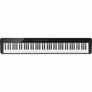 Piano Digital Casio Privia PX-S1100 com Pedal e Fonte Preto