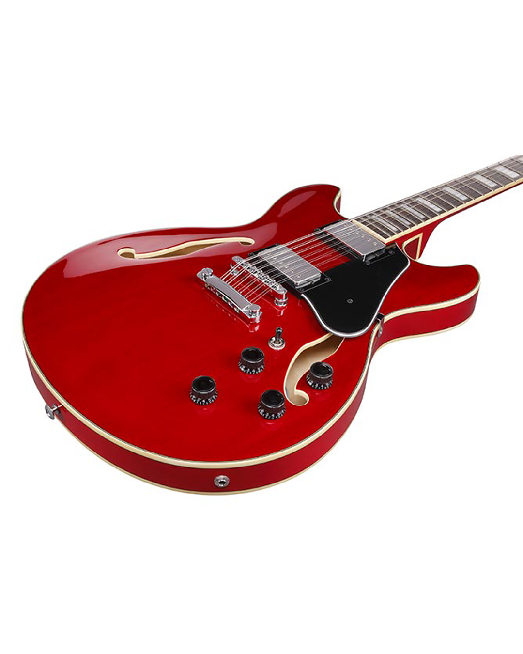 Guitarra Ibanez Semiacústica 12C AS73 Transparent Cherry Red - Imagem 2