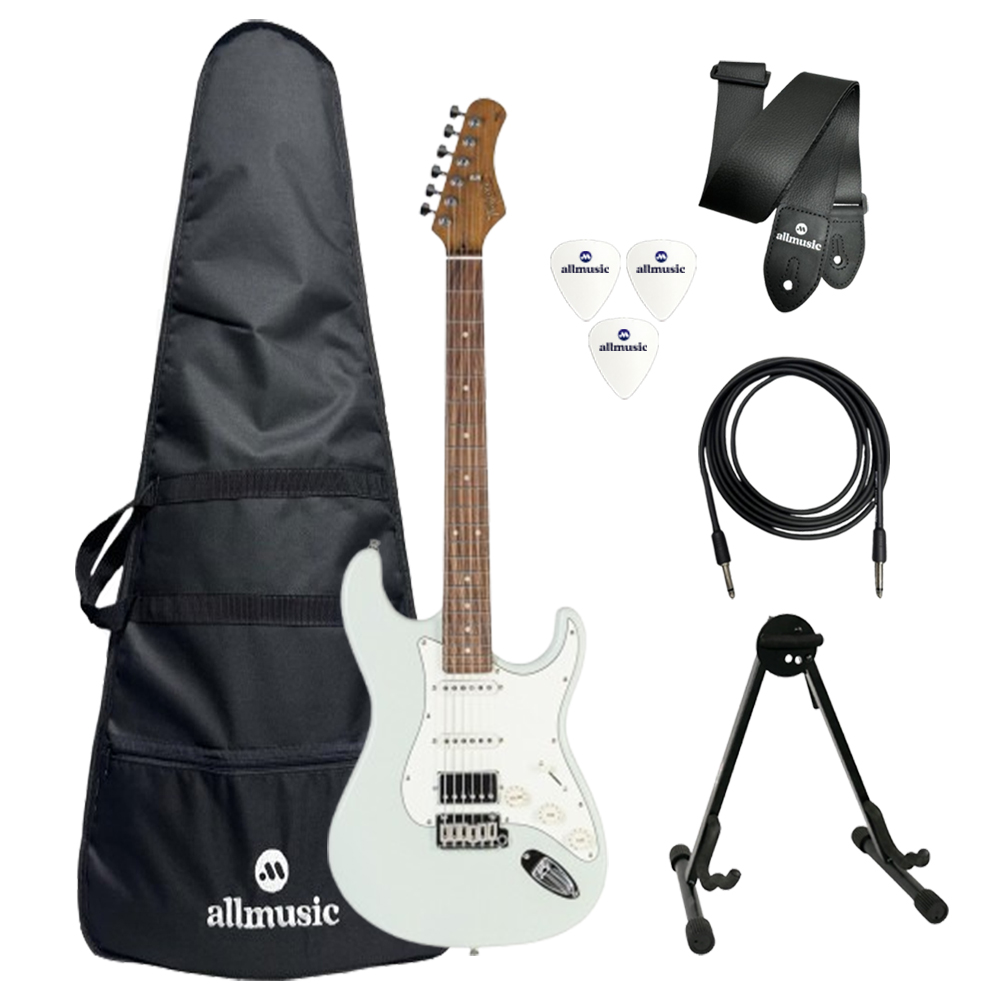 Kit Guitarra Tagima T-640 HSS Surf Green SG + Acessórios