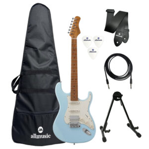 Kit Guitarra Tagima T-640 HSS Sonic Blue SNBL + Acessórios