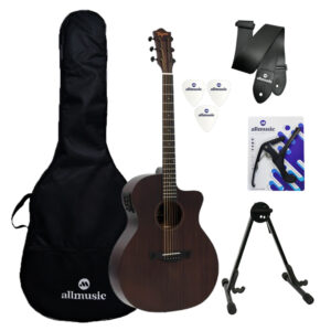 Kit Violão Tagima Dallas DKMOP Aço + Capa+Acessórios