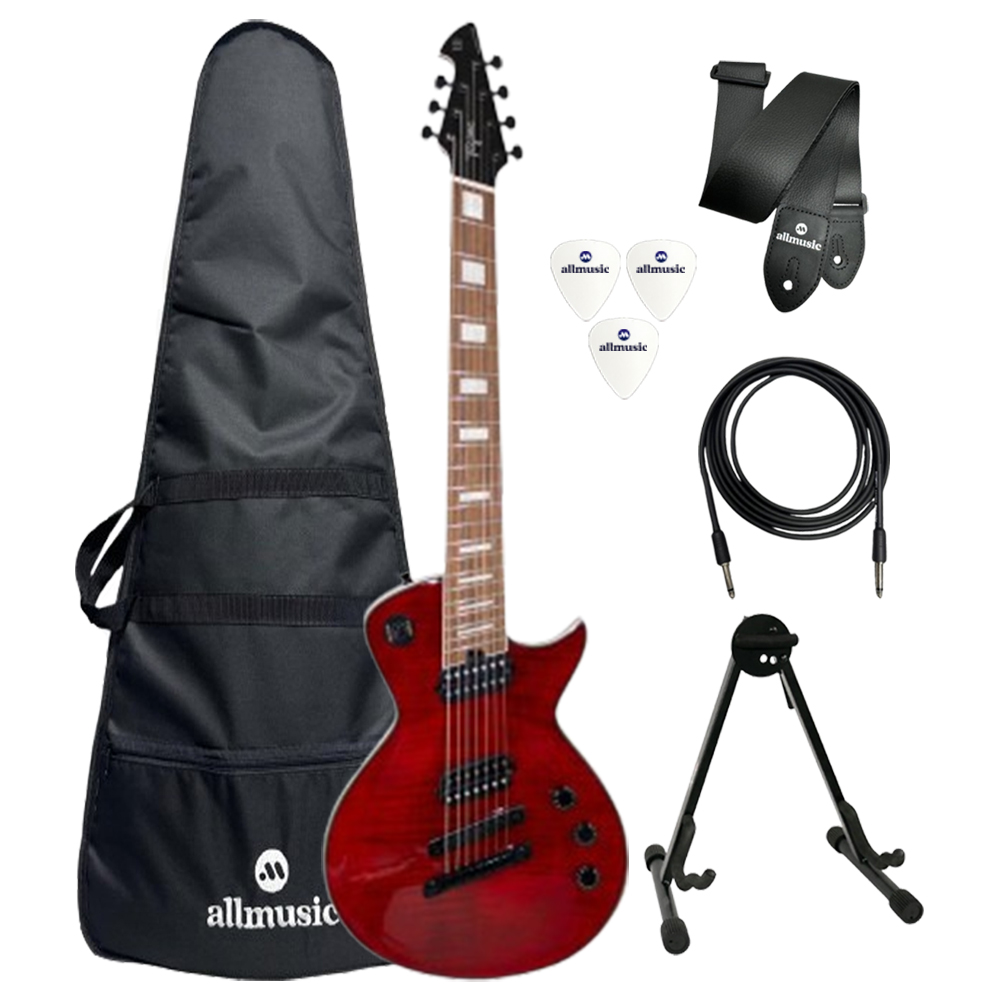 Kit Guitarra Tagima Almach Custom 7 Cordas TRD + Acessórios