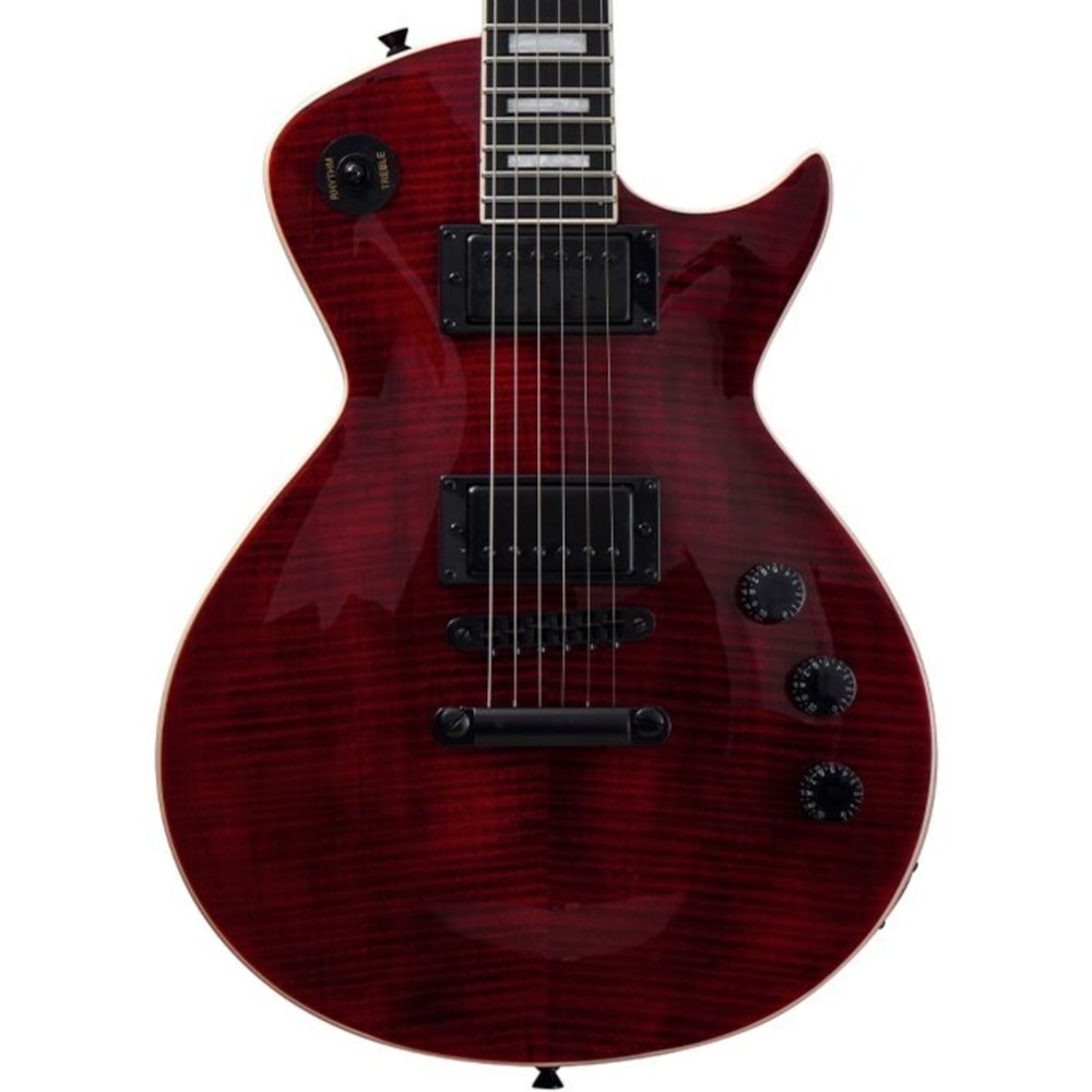 Guitarra Tagima Almach HH Flamed Maplel Transparent Red TRD