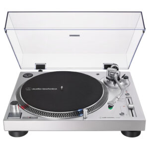Toca Disco Analógico USB AT-LP120XUSB-SV-C Audio Technica